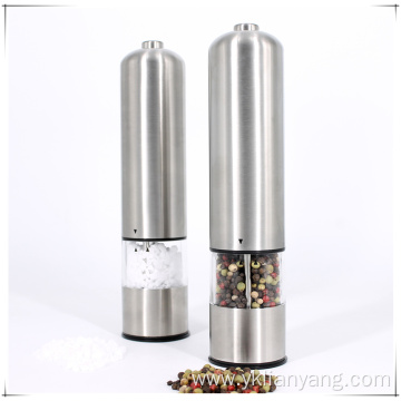 Salt and pepper mill grinder with acrylic